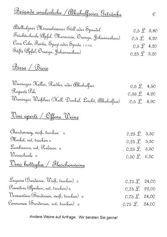Menu_Ristorante Pizzeria Roma bei Rosenheim_Stephanskirchen_image_1