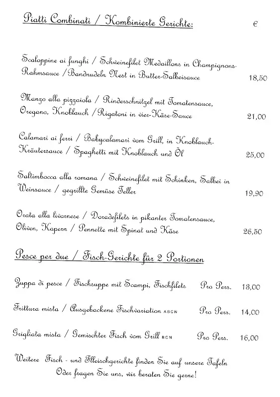 Menu_Ristorante Pizzeria Roma bei Rosenheim_Stephanskirchen_image_2