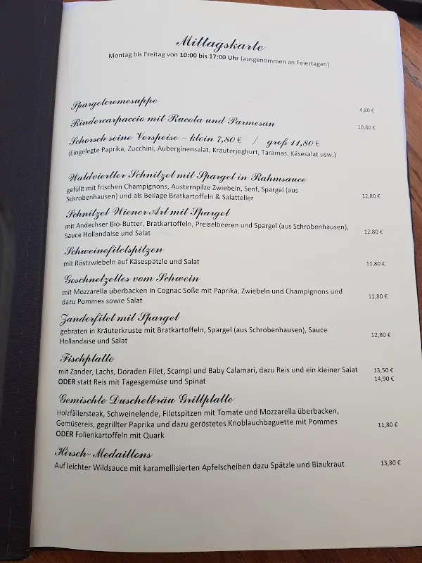 Menu_Duschlbräu Rosenheim - Traditionsgaststätte im Herzen von Rosenheim_Rosenheim_immagine_3