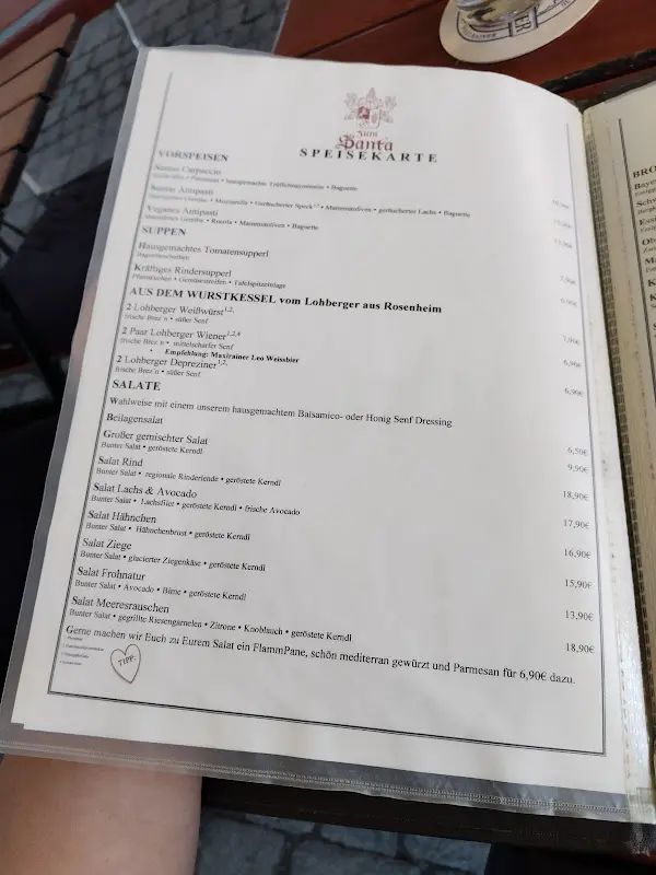 Menu_Zum Santa_Rosenheim_image_3