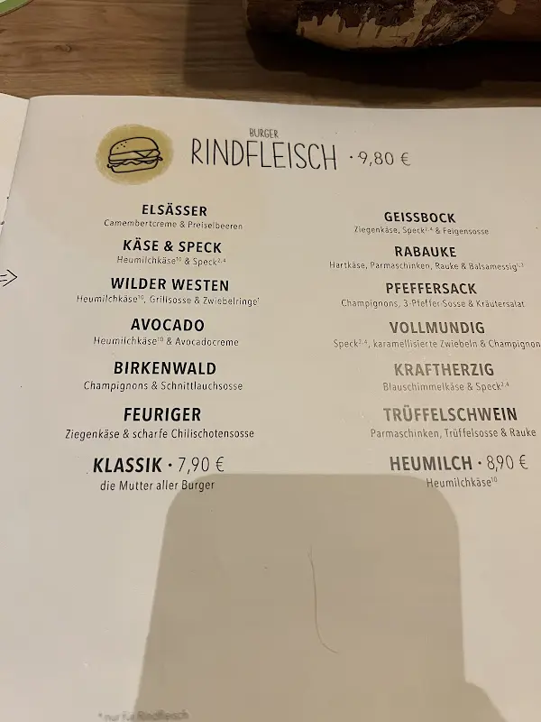 Menu_Hans im Glück_Rosenheim_imagen_1