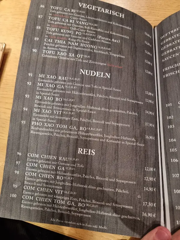 Menu_Cochin Vietnamese Dining & Barbeque_Rosenheim_immagine_2