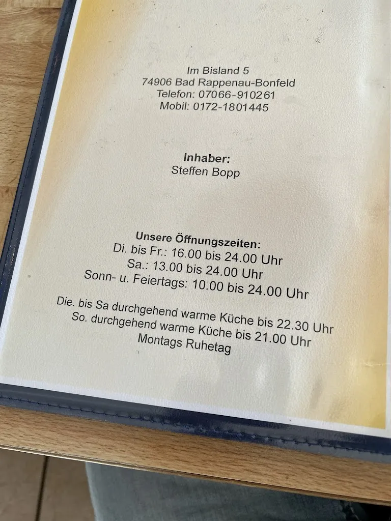 Menu_Sportheim Bonfeld_Rappenau_immagine_1
