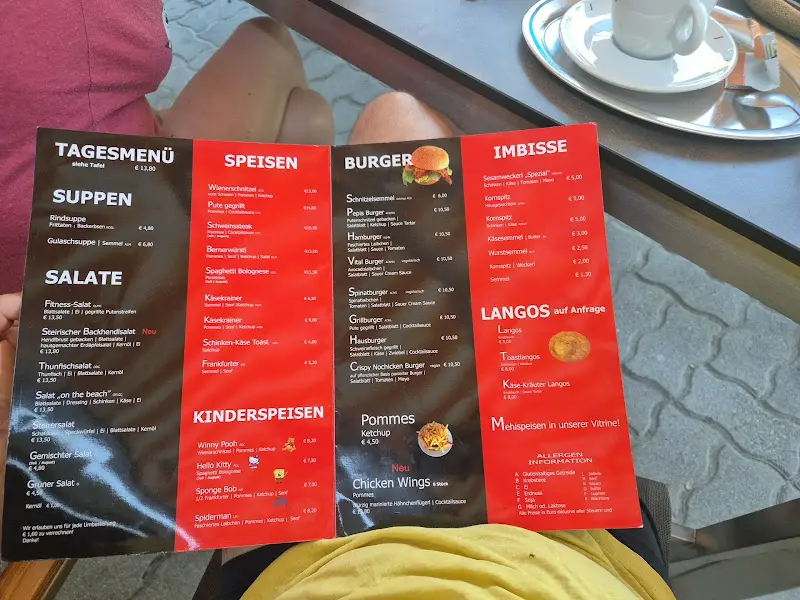 Menu_Strandrestaurant Pepis Stube - geöffnet von Mai bis September_Austria_image_4