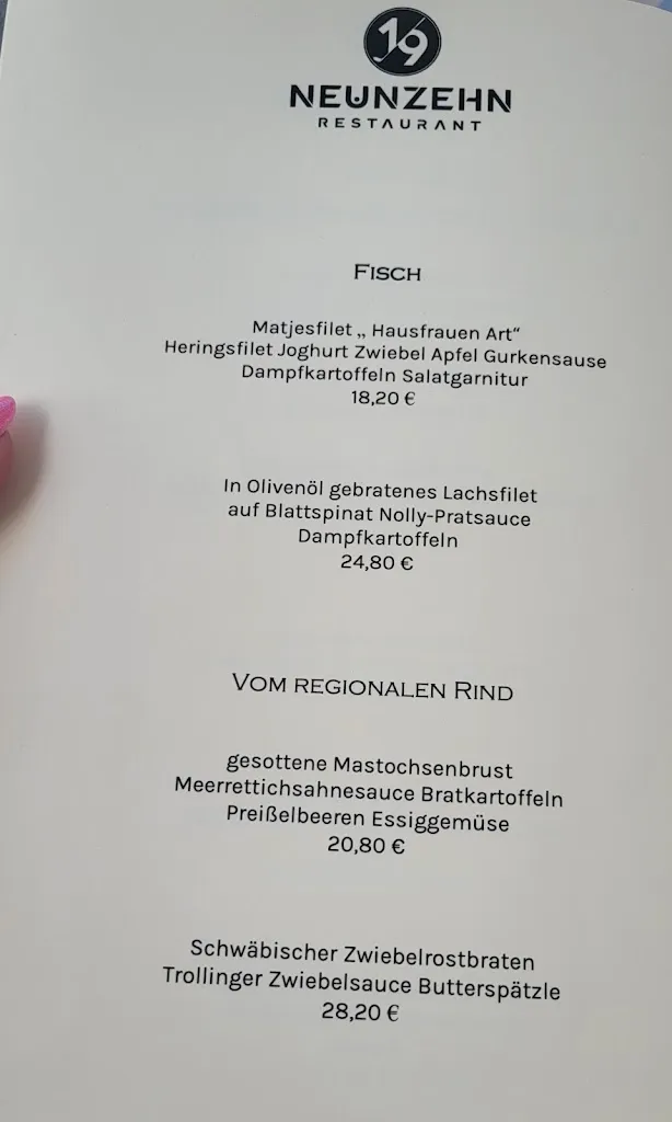 Menu_Restaurant Neunzehn_Rappenau_image_2