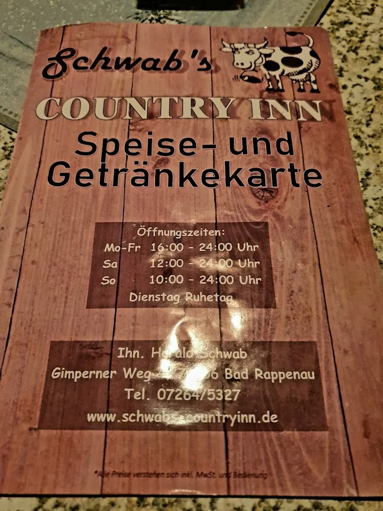 Menu_Schwabs Country Inn_Rappenau_immagine_2
