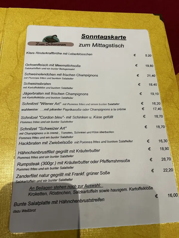 Menu_Gaststätte Zum Schwanen_Kleinostheim_image_2