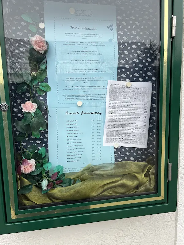Menu_Huberwirt - Das Wirtshaus Wiedenzhausen_Sulzemoos_immagine_2