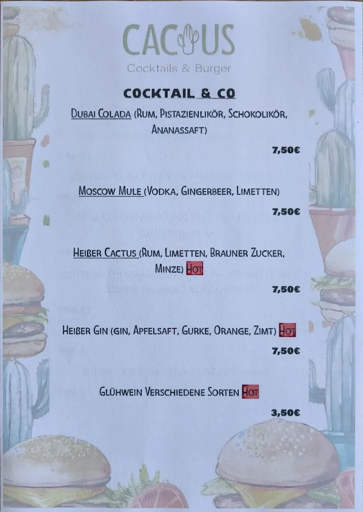 Menu_CACTUS - Cocktails & Burger_Rappenau_immagine_2