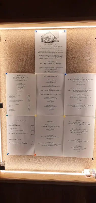 Menu_Gasthof KRONE_Austria_immagine_4