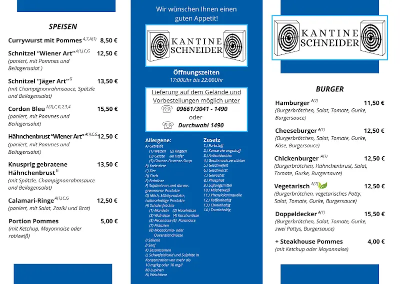 Menu_Kantine Schneider/ Partyservice _Sulzbach-Rosenberg_image_3