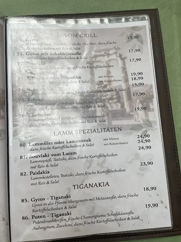 Menu_Restaurant Delphi_Sulzheim_immagine_1
