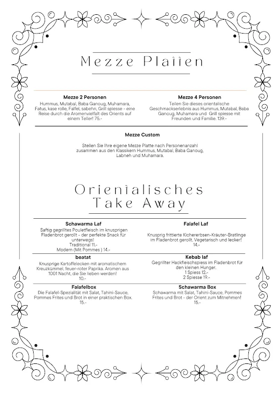Menu_ORIENTAL Zur Gerbern - Bar & Restaurant_Burgdorf_image_1