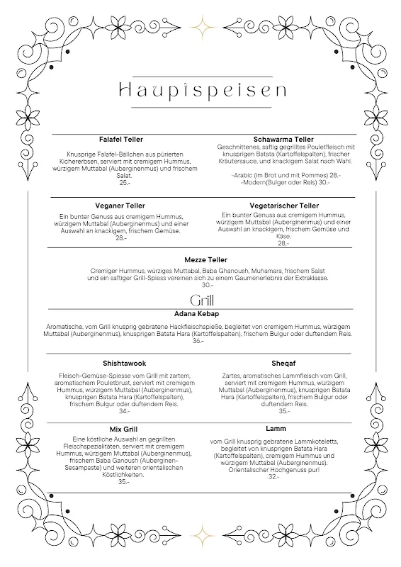 Menu_ORIENTAL Zur Gerbern - Bar & Restaurant_Burgdorf_image_2