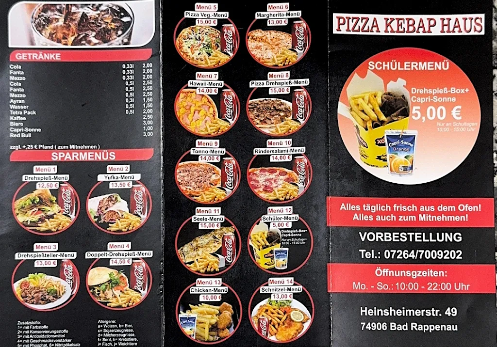 Menu_Pizza und Kebap Haus Bad Rappenau_Rappenau_immagine_2