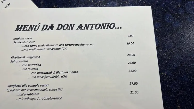 Menu_Bar Don Antonio_Burgdorf_immagine_4