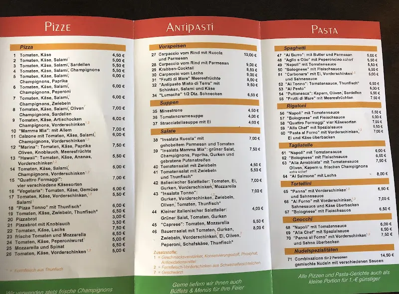 Menu_Mamma Mia PizzeriaTrattoria_(Taunus)_image_1