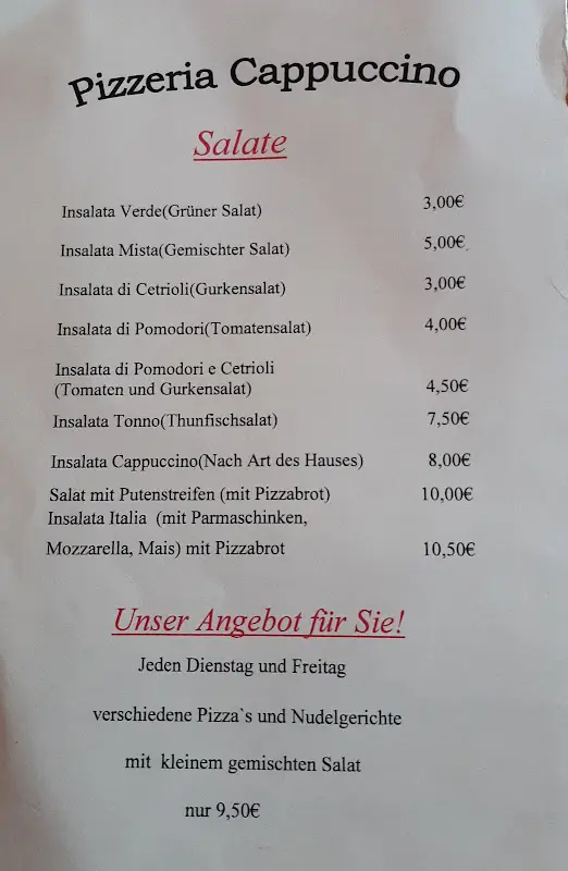 Menu_Cappuccino Teisnach Pizza-Abholservice_Teisnach_immagine_2