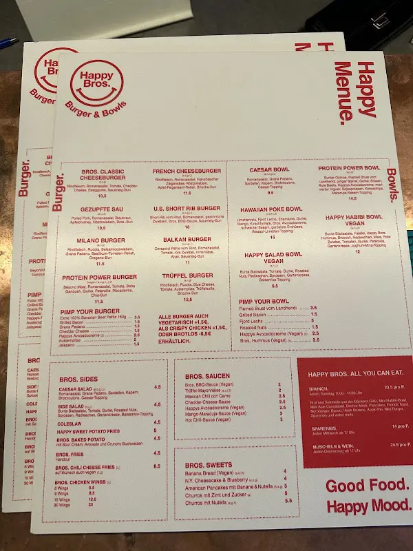Menu_Happy Bros. Burger & Bowls_Taufkirchen_image_1
