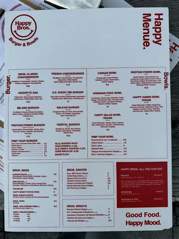 Menu_Happy Bros. Burger & Bowls_Taufkirchen_image_4