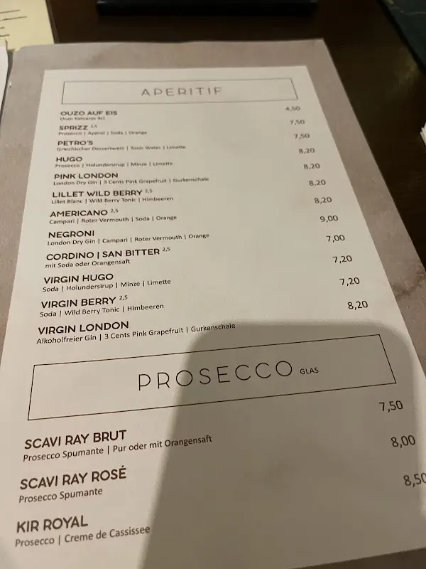 Menu_Restaurant Mythos_Unterhaching_immagine_4