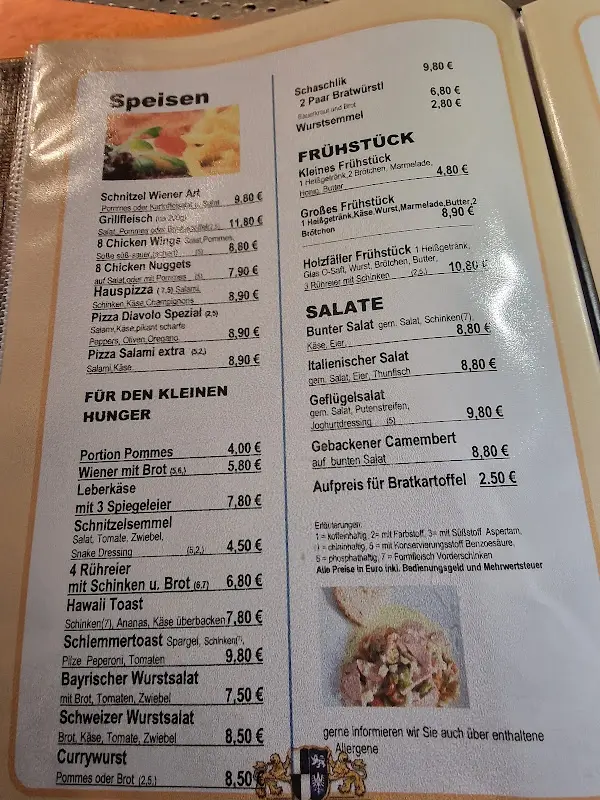 Menu_Fiege Hans Café Bistro_Teublitz_image_1