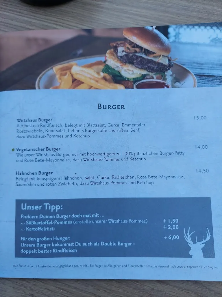 Menu_Lehners Wirtshaus Heilbronn_Heilbronn_immagine_3