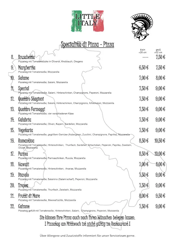 Menu_Little Italy Teuschnitz_Teuschnitz_immagine_1