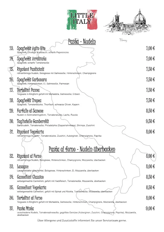 Menu_Little Italy Teuschnitz_Teuschnitz_immagine_3