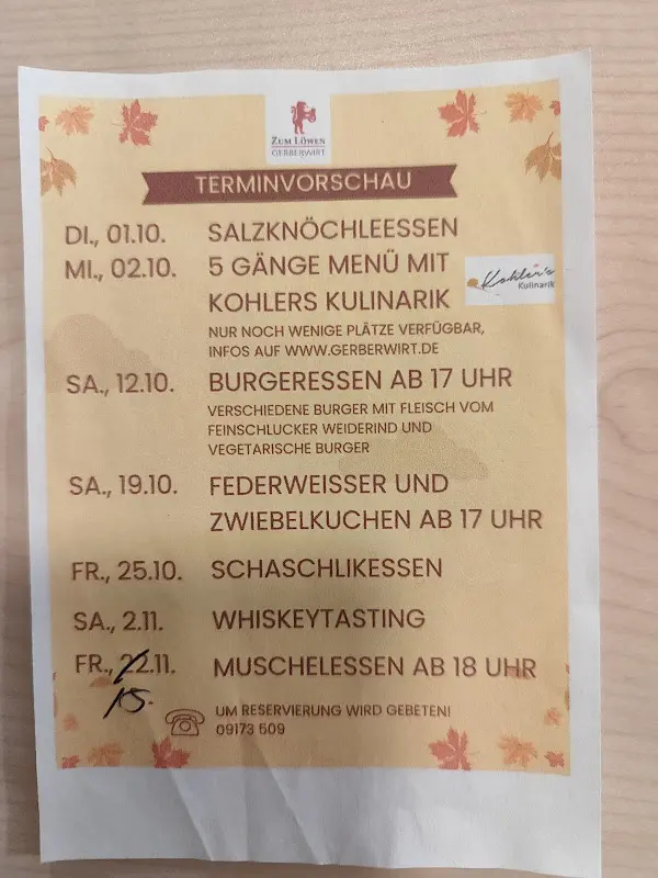 Menu_Gasthaus zum Löwen Gerberwirt_Thalmässing_image_3