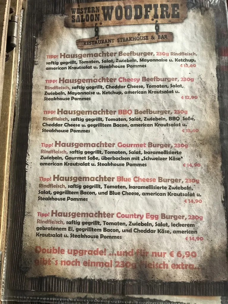Menu_WOODFIRE Western Saloon Bad Rappenau_Rappenau_image_3