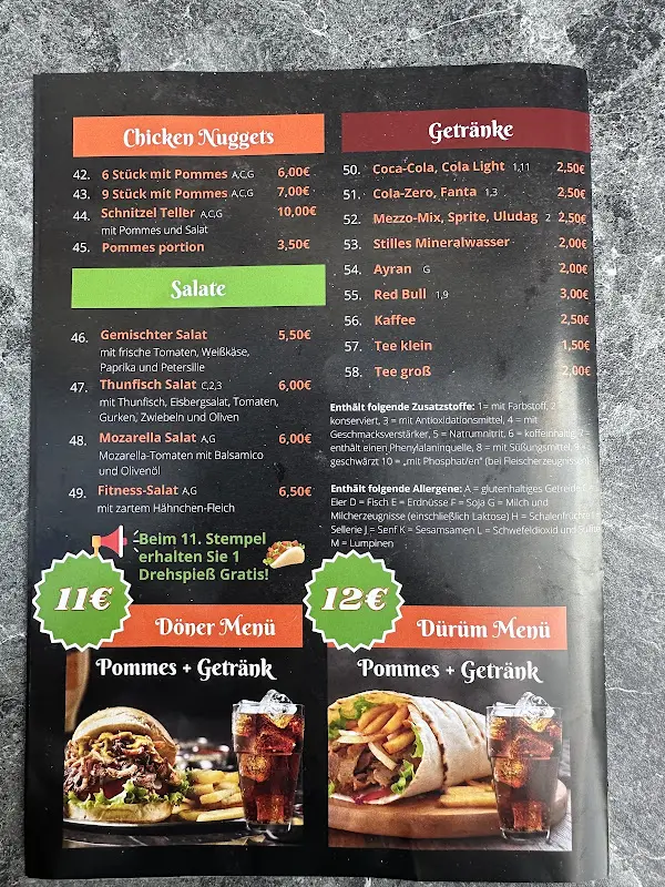 Menu_Istanbul Kebabhaus Thannhausen_Thannhausen_immagine_1