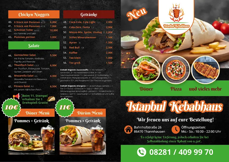 Menu_Istanbul Kebabhaus Thannhausen_Thannhausen_immagine_4