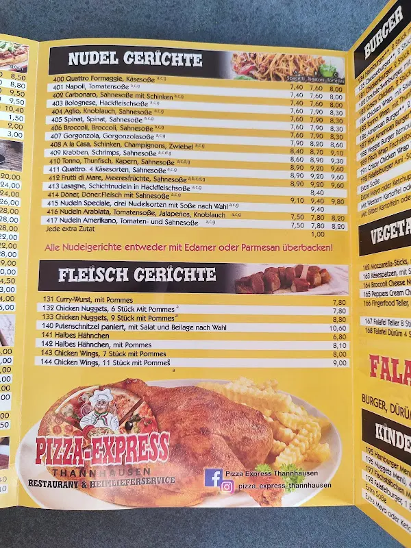 Menu_Pizza Express_Thannhausen_image_3