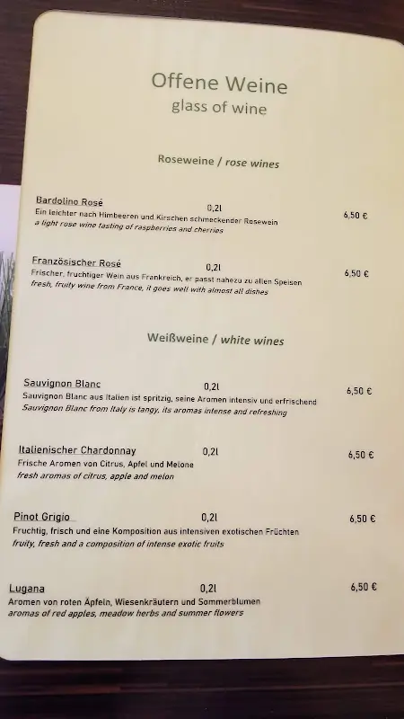 Menu_Restaurant Die kleine Rosteria_Oberpfalz_image_4