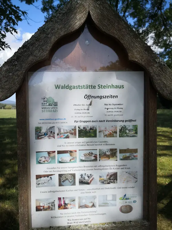 Menu_Waldgaststätte Steinhaus_Thiersheim_immagine_1