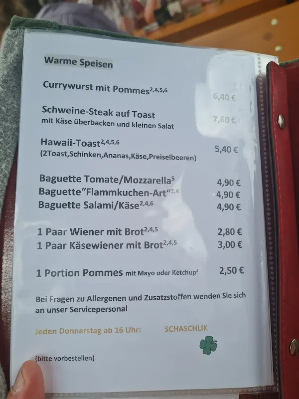 Menu_Kleehof Stubn - Susanne Klughardt_Thiersheim_immagine_1