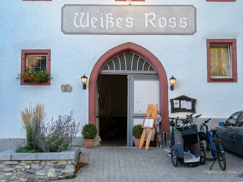 Weisses Ross Thiersheim ristorante a Thiersheim