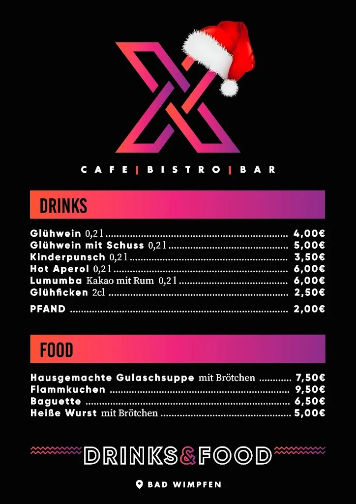 X Cafe/Bistro/Bar ristorante a Wimpfen