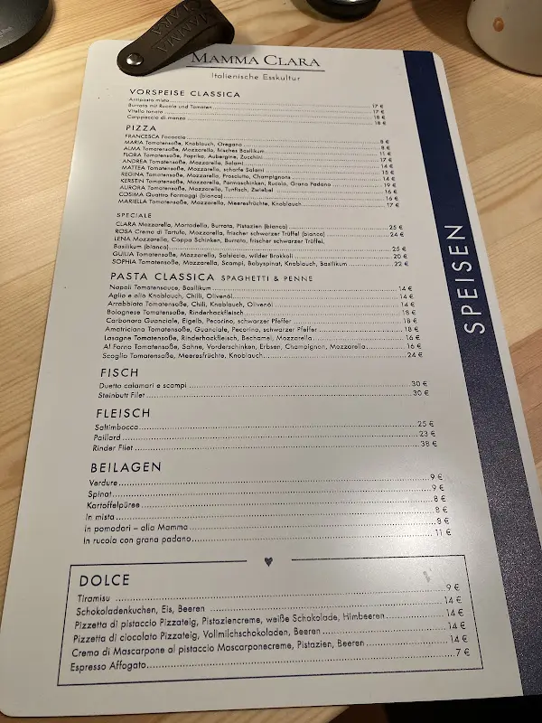 Menu_Mamma Clara_Tegernsee_image_1