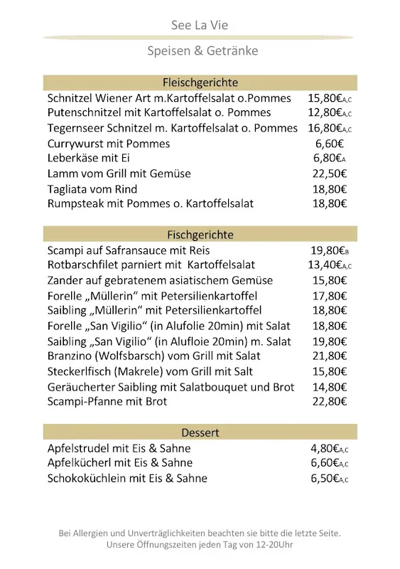 Menu_See La Vie Fischrestaurant_Tegernsee_image_3
