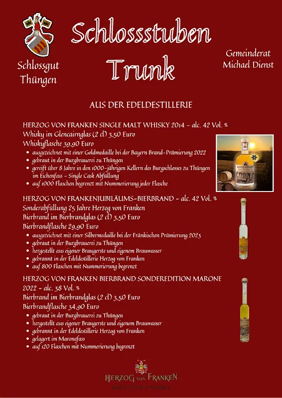 Menu_Schlossstuben Thüngen_Thüngen_image_2