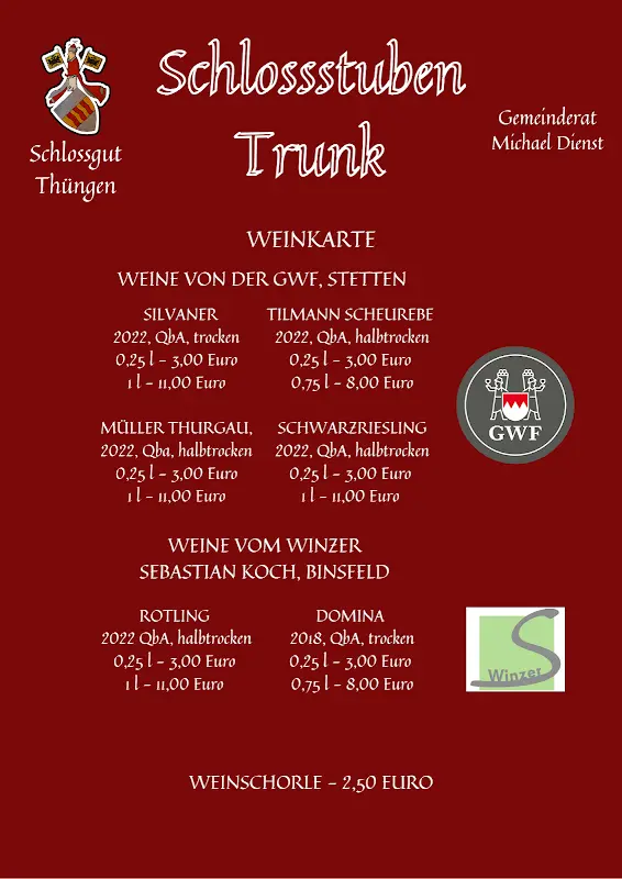 Menu_Schlossstuben Thüngen_Thüngen_image_3