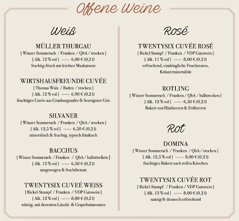 Menu_Wirtshaus am Dom Würzburg_Würzburg_image_1