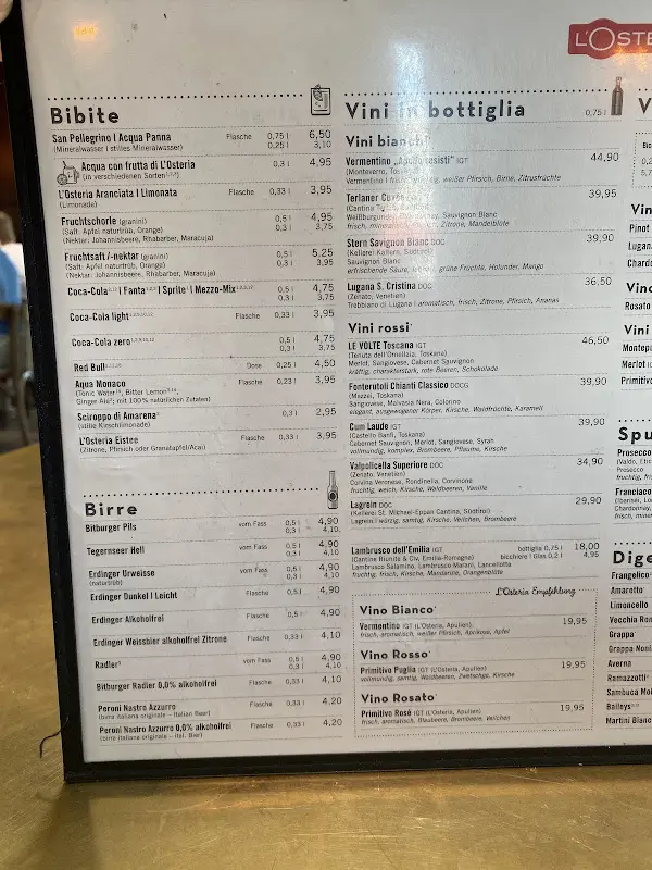 Menü_L'Osteria Wertheim Almosenberg_Wertheim_Bild_2