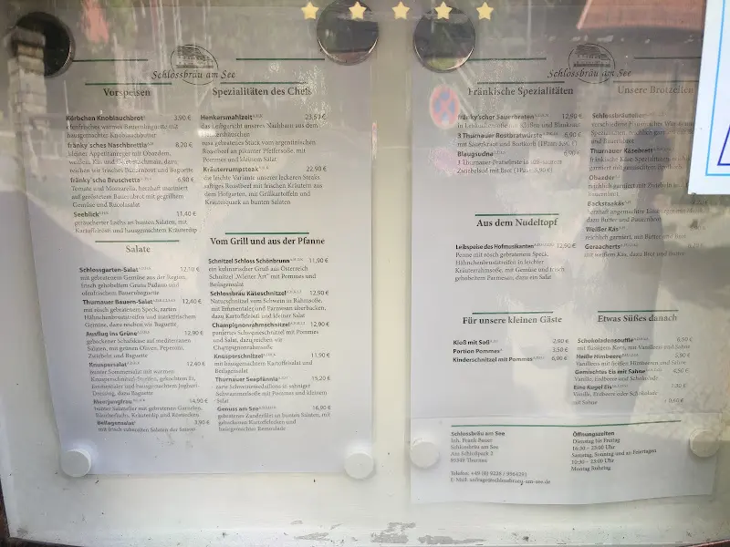 Menu_Schlossbräu am See Inh. Frank Bauer_Thurnau_image_2