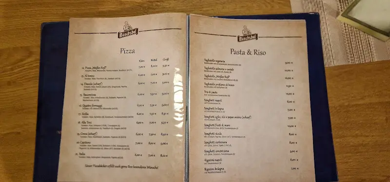Menu_Restaurant Piccola Italia_Thurnau_image_1