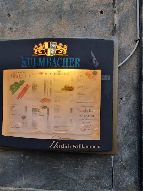 Menu_Restaurant Piccola Italia_Thurnau_image_3