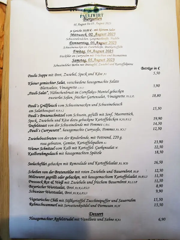 Menu_Landgasthof Pauliwirt_Erharting_immagine_2