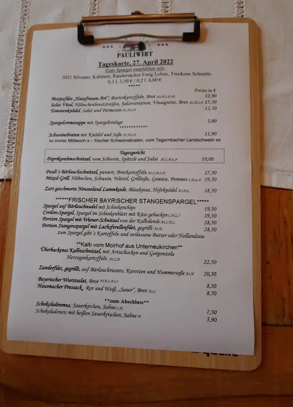 Menu_Landgasthof Pauliwirt_Erharting_immagine_4